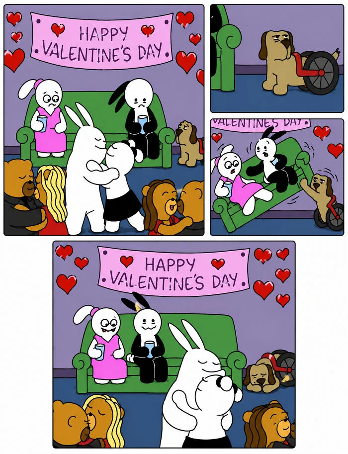 This Artist Creates Cute-Looking Comics With Dark Punchlines (34 New Pics)