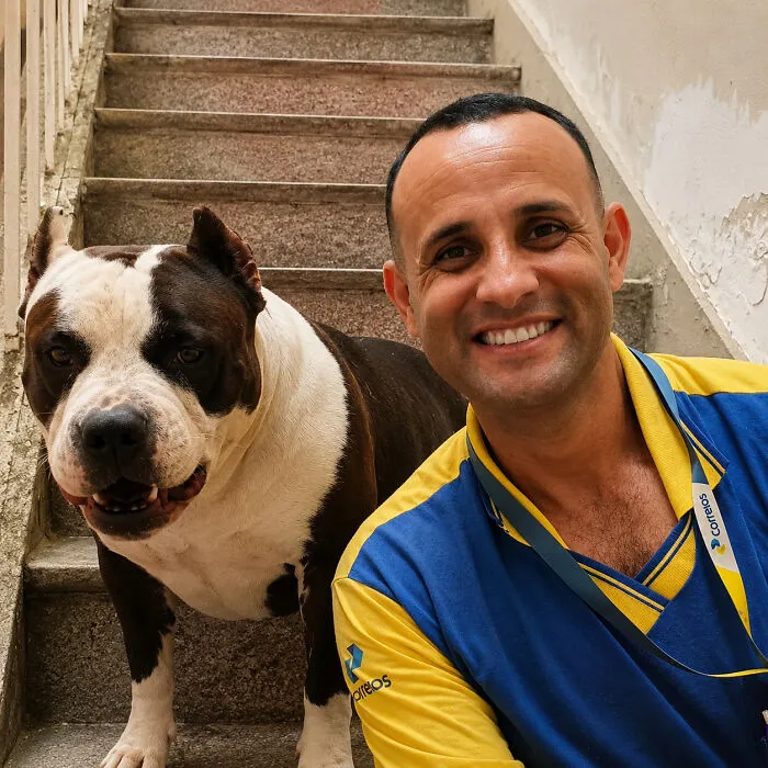 Instead Of Barking, These Dogs Rush To Greet Their Favorite Mailman (24 New Pics)