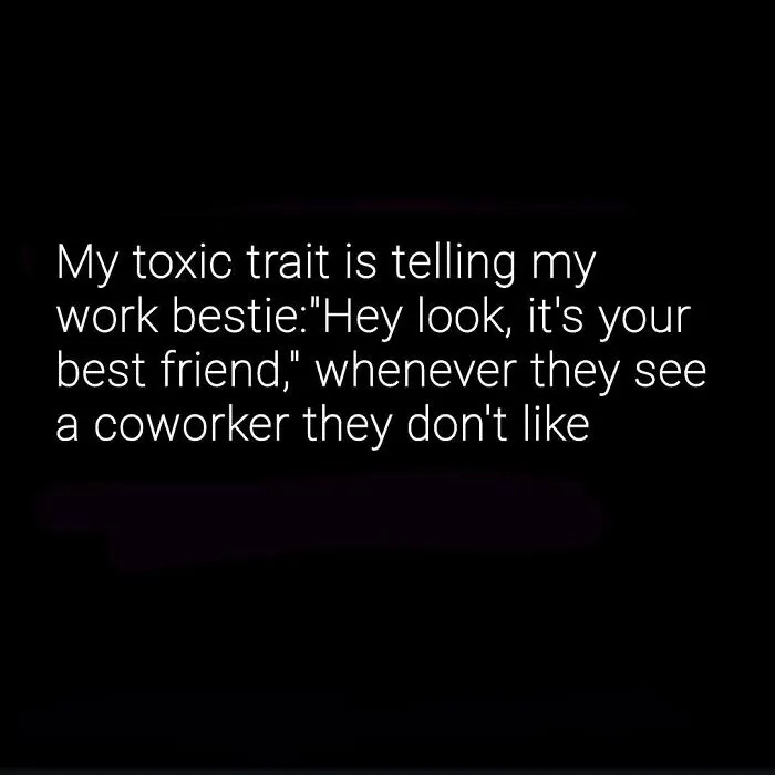 Work tomorrow again: A relatable meme about telling your work bestie about a disliked coworker.