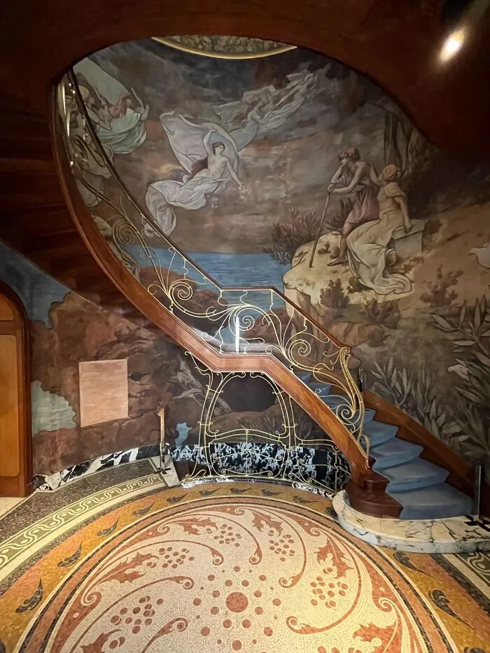 Beautiful Staircase, Maison Hannon, Brussels, Belgium
