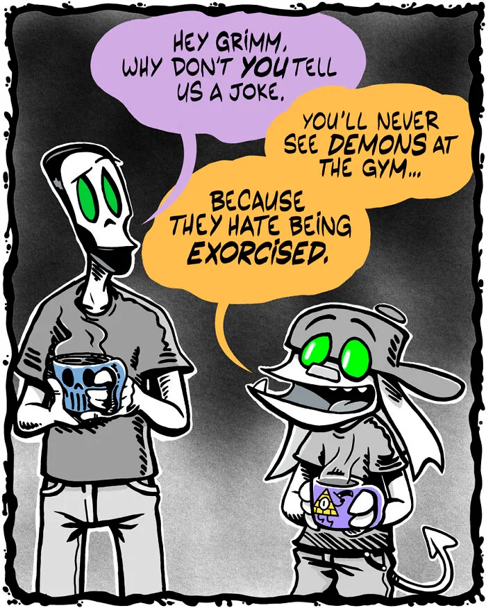 A Necromancer Takes Odd Jobs Instead Of Conquering The World In This Artist’s Comics (49 New Pics)