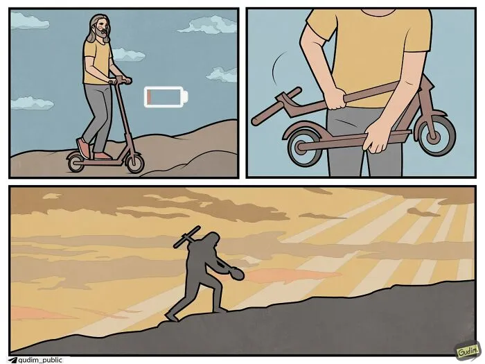 49 Hilariously Absurd Comics That Serve As Commentary On Today’s Society, By Anton Gudim (New Pics)
