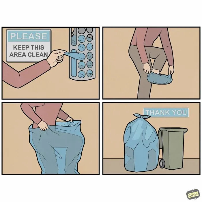 49 Hilariously Absurd Comics That Serve As Commentary On Today’s Society, By Anton Gudim (New Pics)