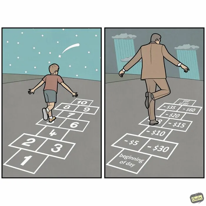 49 Hilariously Absurd Comics That Serve As Commentary On Today’s Society, By Anton Gudim (New Pics)