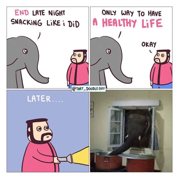 This Artist Turns Viral Animal Photos Into Hilarious Comics, And Here Are The 70 Best Ones