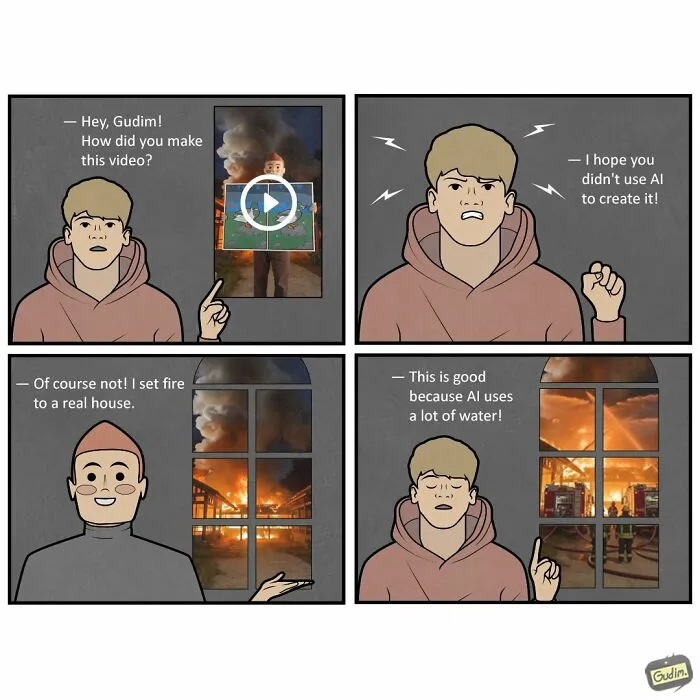 49 Hilariously Absurd Comics That Serve As Commentary On Today’s Society, By Anton Gudim (New Pics)