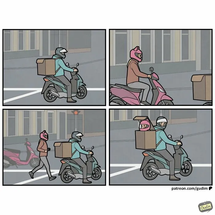 49 Hilariously Absurd Comics That Serve As Commentary On Today’s Society, By Anton Gudim (New Pics)