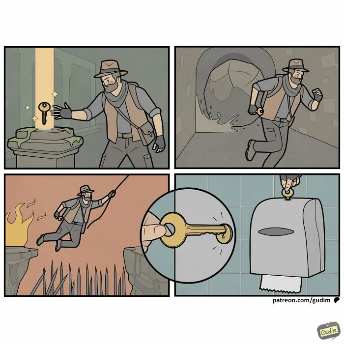 49 Hilariously Absurd Comics That Serve As Commentary On Today’s Society, By Anton Gudim (New Pics)