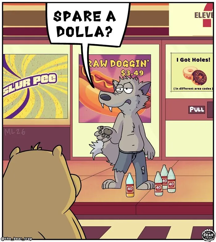 17 New Funny Comics Depicting The Real-Life Challenges Of Lower-Class Society, By Mike Lewis