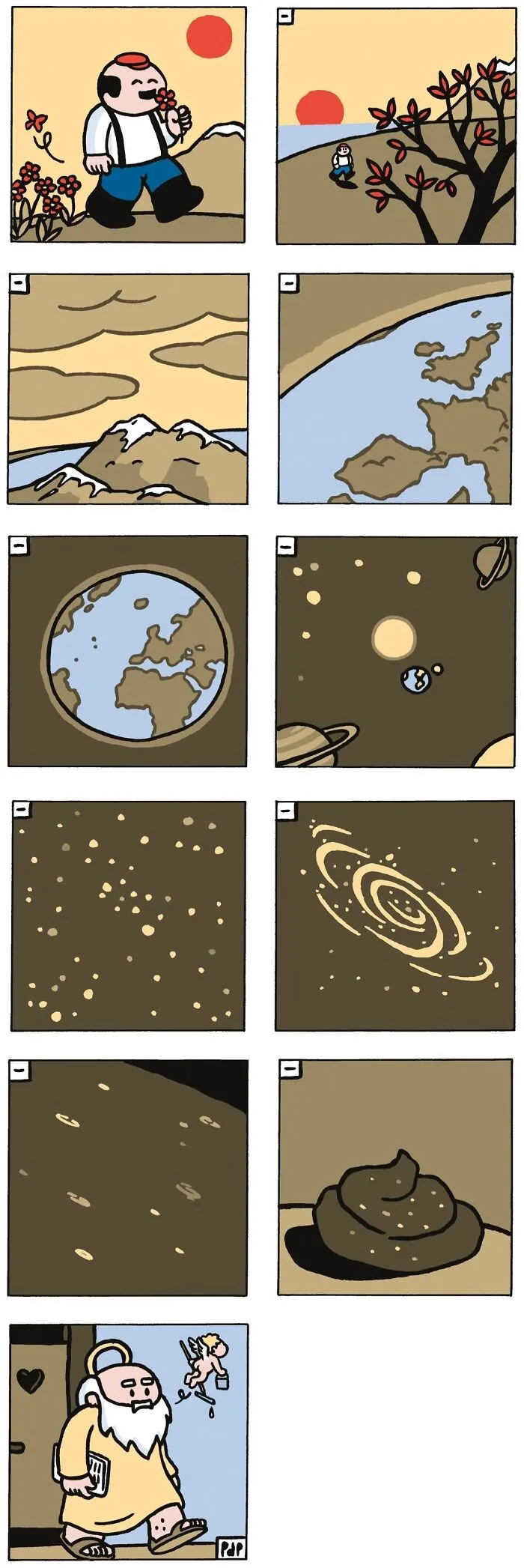 21 New Dark Comics By Pieter De Poortere That Hit Hard Without A Single Word