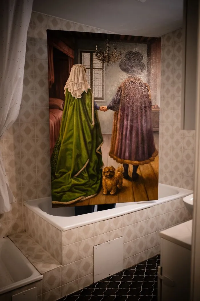 El matrimonio Arnolfini, de Jan Van Eyck