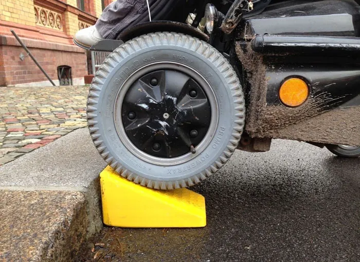 3D Printed Wheelchair-Ramp For One Step