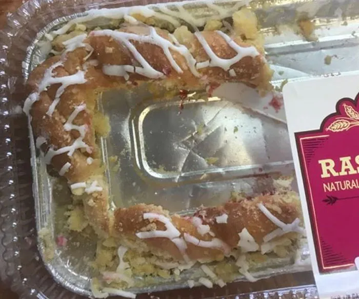 I Bought A Danish For My Coworkers. Someone Cut Out And Ate The Jelly Part, Leaving The Edges