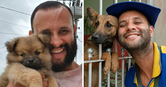 Instead Of Barking, These Dogs Rush To Greet Their Favorite Mailman (24 New Pics)