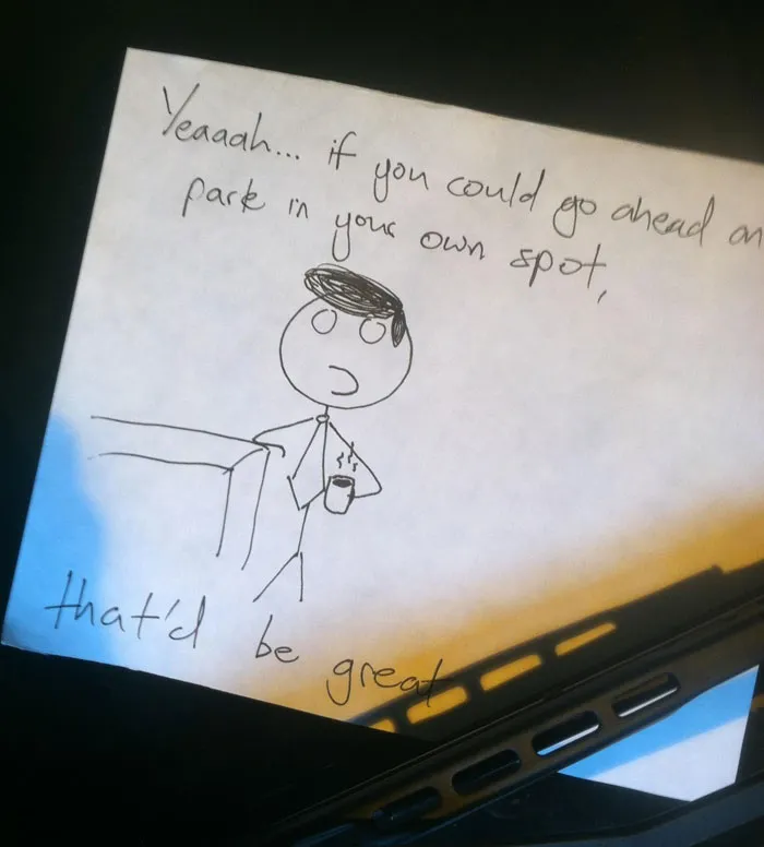 Saw This On Someone's Car Today