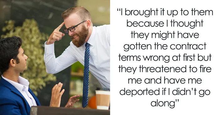 Boss Allegedly Gives Immigrant Employee An Impossible Choice, Their Own Threats Eventually Backfire