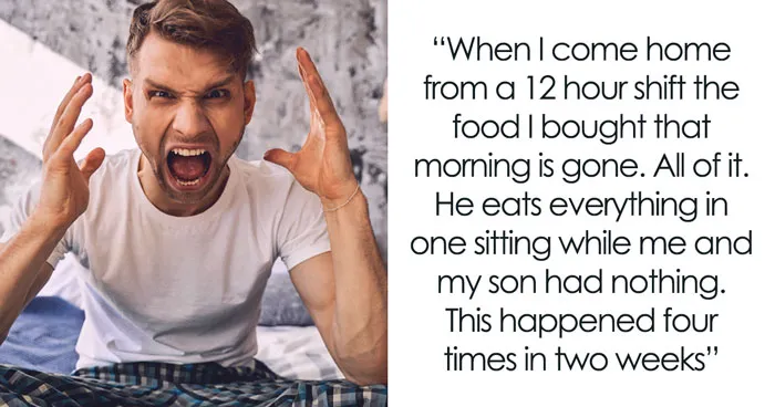 Guy Lives With Sis Rent-Free But Eats Like He's The Provider, Goes Ballistic When She Locks Fridge 
