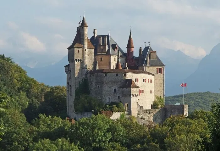 Château De Menthon-Saint-Bernard, France