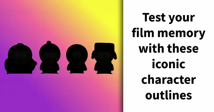 “How Sharp Are Your Eyes And Mind?”: Name These 22 Characters From Their Silhouettes Alone
