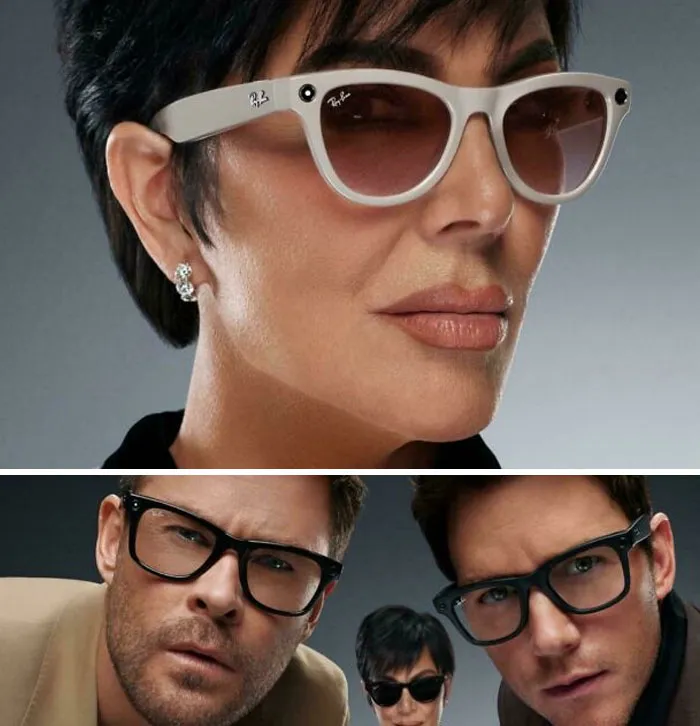 These Stupid Ray Ban Meta Glasses. Especially The Kardashian Mom