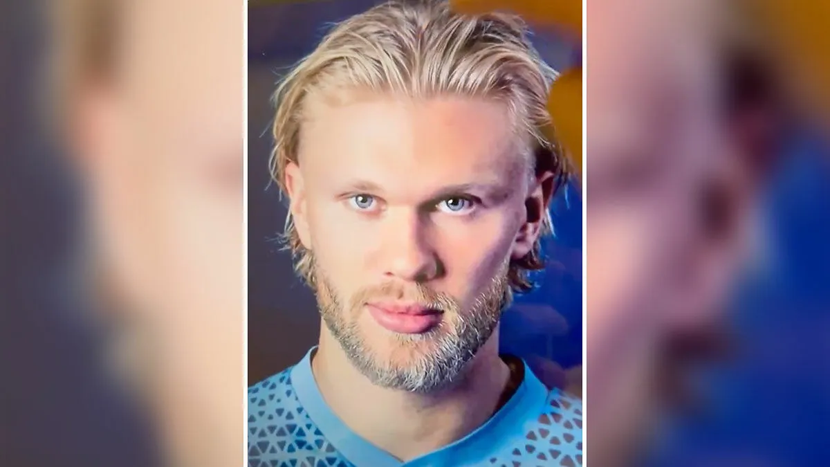 Erling Haaland's Look Becomes Talking Point As Visagism Expert Drops Controversial Insights About His Image