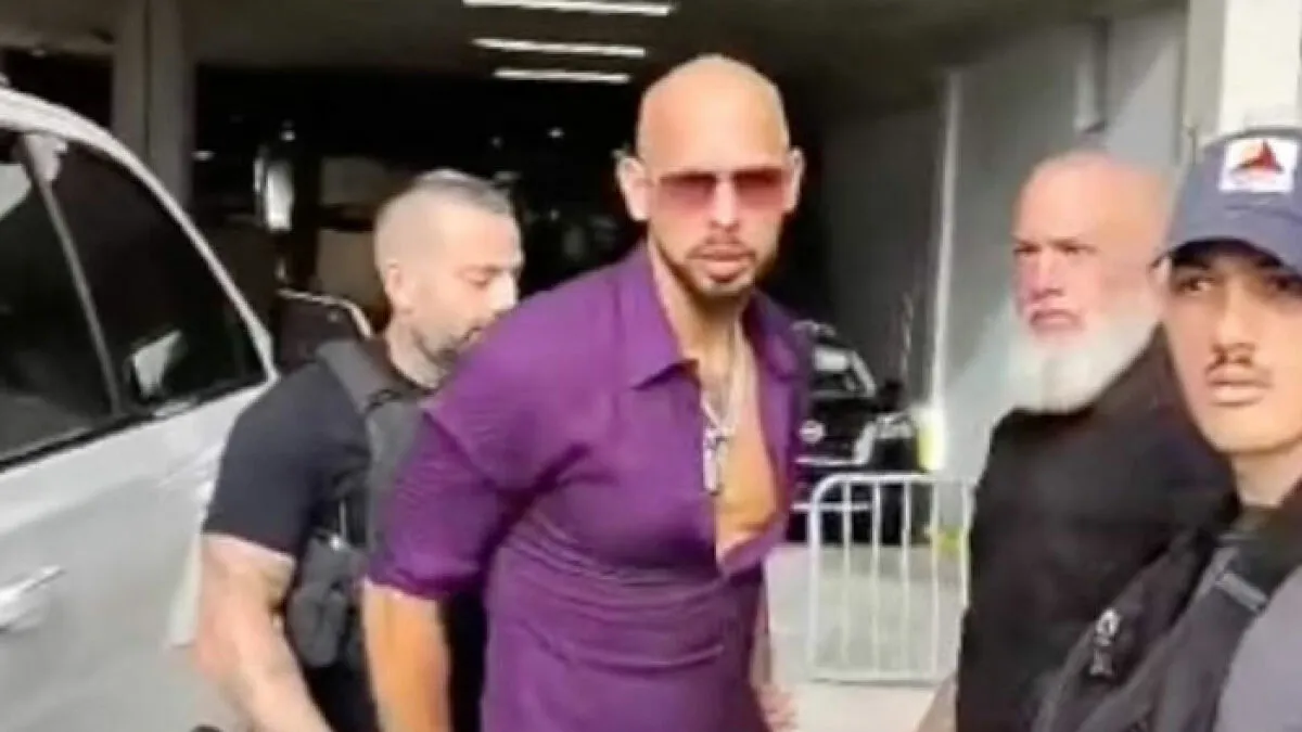 Manosphere's Andrew Tate Got Arrested In Florida, And The Video Has Prompted Some Of The Best Memes In Ages