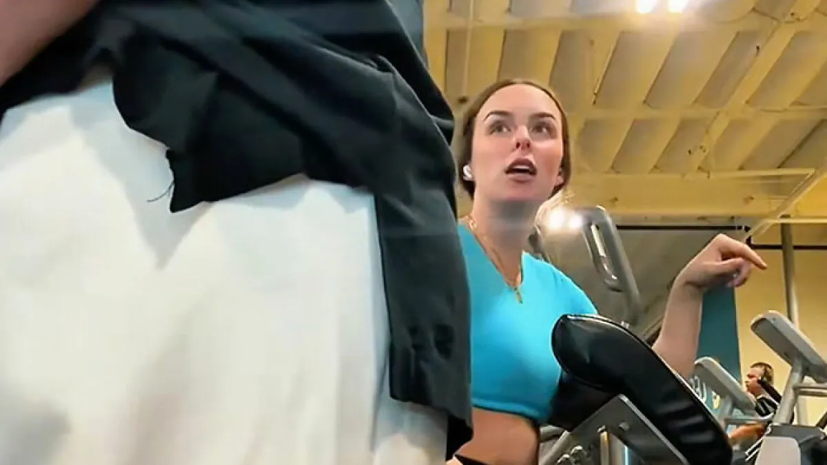 "I've Been Watching You": Gym Karen Demands Woman Get Off Machine So She Can Use It