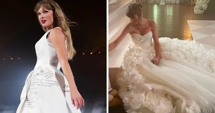 Taylor Swift Says “I Do” In A Stunning Christian Dior Haute Couture Wedding Dress