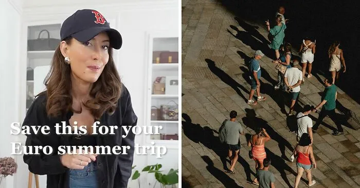Influencer Exposes The Five "Biggest Mistakes" American Tourists Make With Their Outfits In Europe