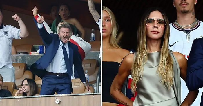 David Beckham Forced To Defend Wife Victoria After Her Behavior At World Cup Match Sparked Wave Of Mockery