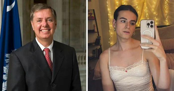 Anti-LGBTQ Senator Lindsey Graham Allegedly Paid For "Unspeakable Things" In Hotel, Claims Trans Influencer