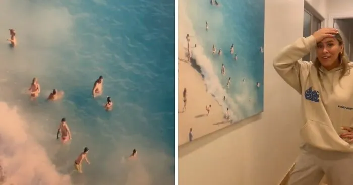 Family Notices One Bizarre Detail In Framed Photo Inside Airbnb That Sent Them 'Spiralling'