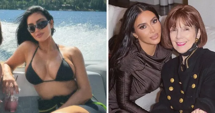 Kim Kardashian Sparks Backlash After Sharing "Lake Life" Photos Following Her Grandma's Passing: "No Soul"