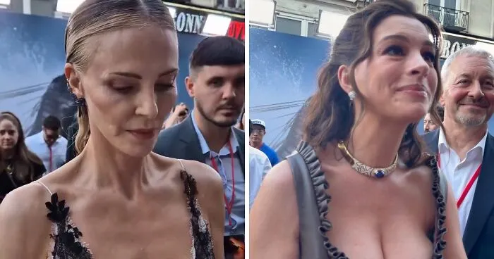 Striking Comparison Between Charlize Theron And Anne Hathaway Provokes Discussion On Beauty Standards