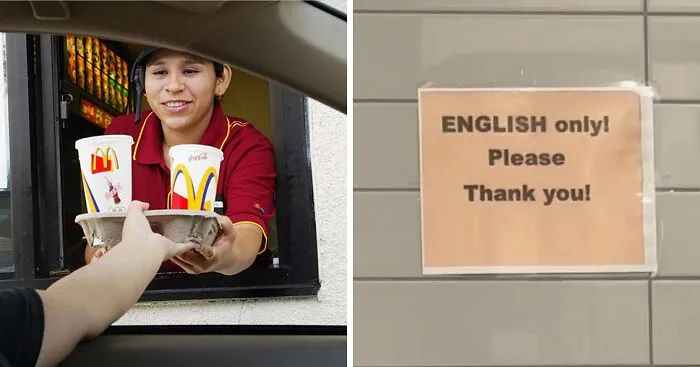 Simple McDonald's Sign Sparks Nationwide Debate About Language And Culture
