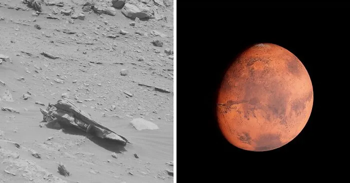 Mystery Object In NASA's Mars Photo Sparks Dramatic War Theory About Life On The Red Planet