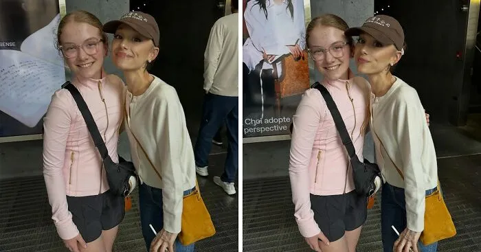 "Hoping She's Going To Be OK": Recent Ariana Grande Pic Has People Concerned As They Compare Her To Young Fan