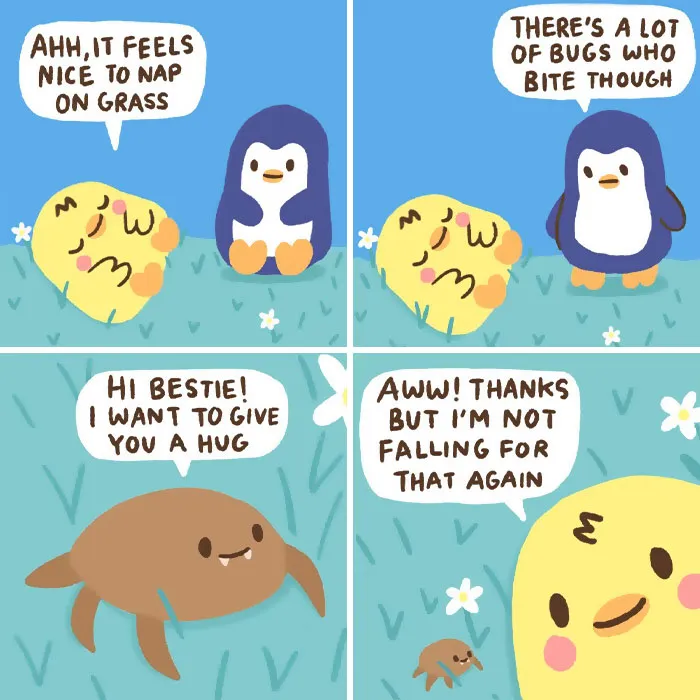 62 New Sweet Comics By This Artist About Being Kinder To Oneself And Others