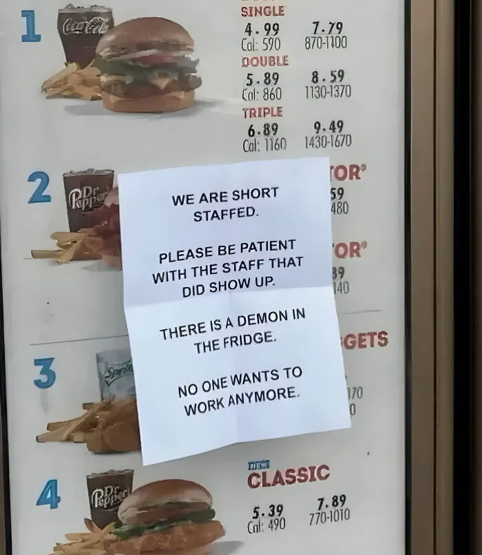 Be Kind To Your Local Wendy's Folks