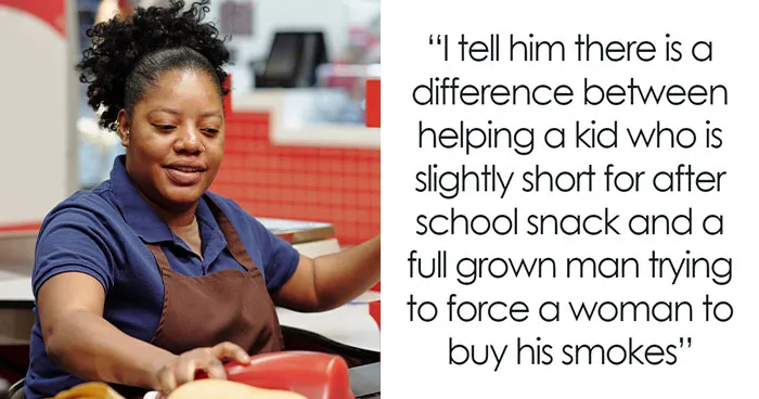 Man Yells At Pregnant Cashier Over A Kind Gesture To A Kid, Customers Respond With A Wholesome “Snack Fund”
