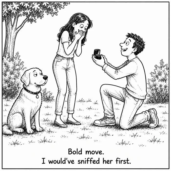 I Imagined The Thoughts Running Through A Dog's Mind And Turned Them Into 22 Comics