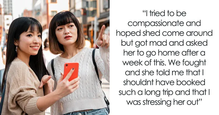 Woman Moves To Korea And Whines About Being Lonely, Friend Visits Her But Regrets It Soon