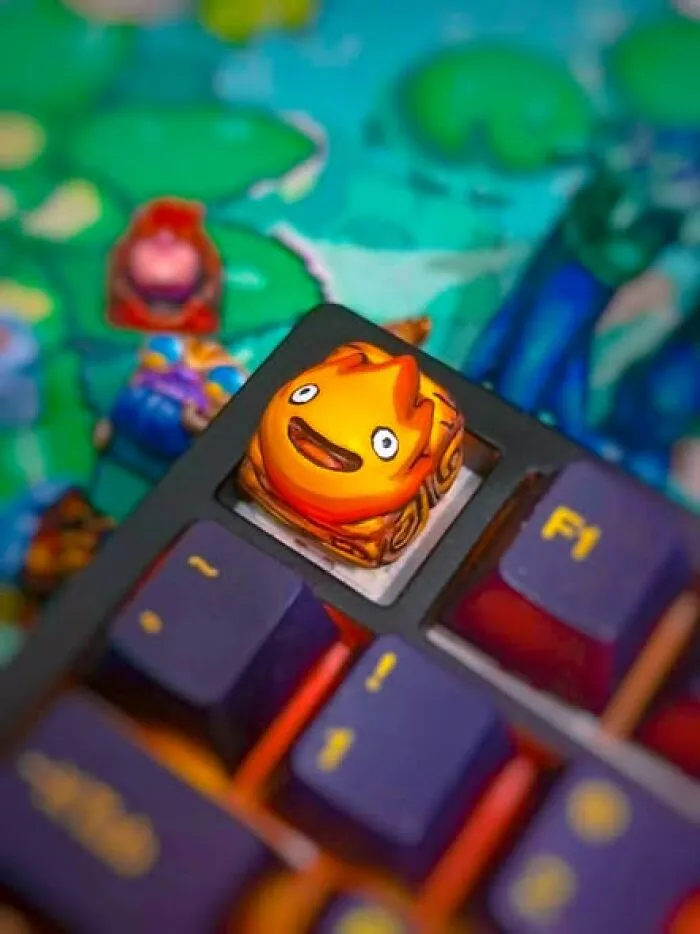 Calcifer Keycap