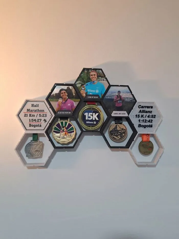 I Couldn’t Find A Medal Holder That Really Worked For Me, So After Many Weeks Of Design And Iteration, This Is How It Turned Out!!