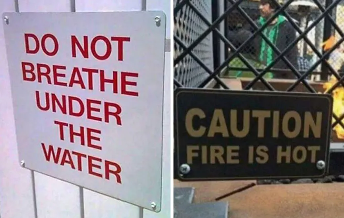 77 Signs That Hilariously Failed At The One Thing They Were Supposed To Do