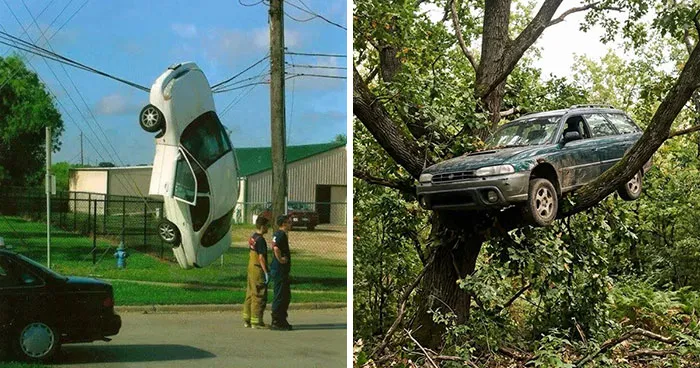 47 Driving Fails That Left Everyone Saying “How Did That Happen?”