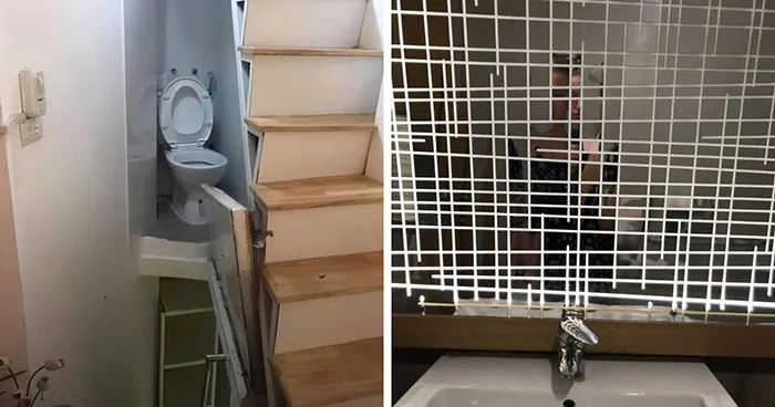 “I Fell Down Just Looking At The Picture”: 69 Hilariously Horrible Bathroom Designs