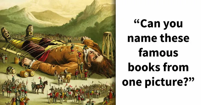 Only True Book Lovers Can Identify These 10 Novels From A Single Drawing - Take The Challenge