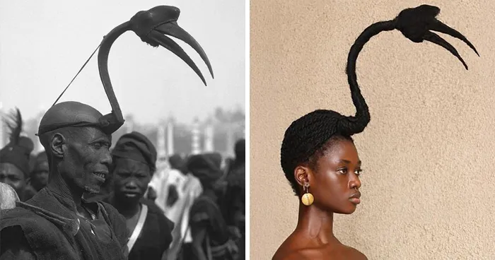 This Artist Recreates Pre-Colonial African Hairstyles Using Only Her Own Hair (36 New Pics)