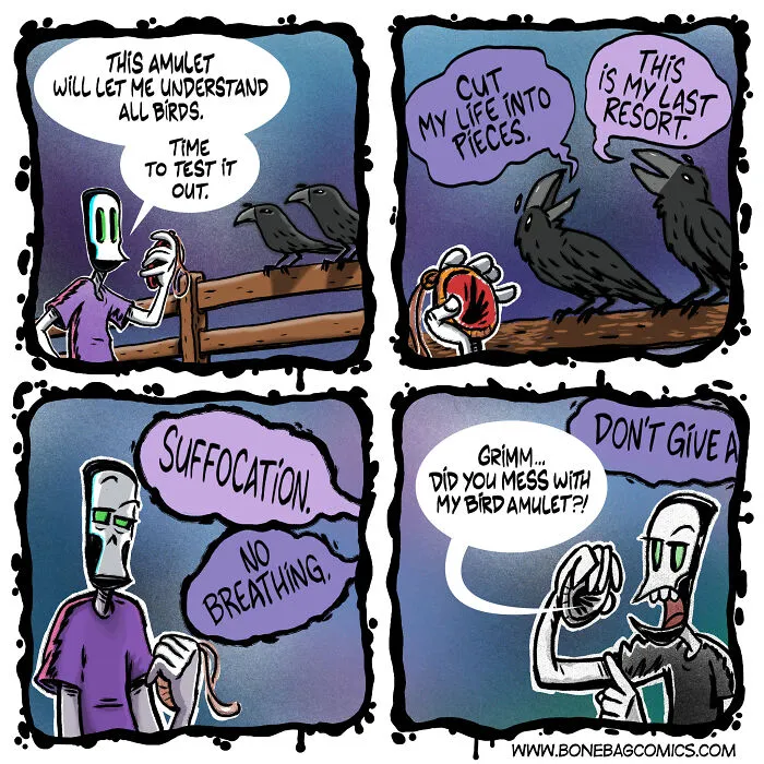 A Necromancer Takes Odd Jobs Instead Of Conquering The World In This Artist’s Comics (49 New Pics)